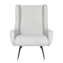 Cream Armin Upholstered Accent Chair